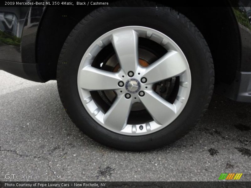 Black / Cashmere 2009 Mercedes-Benz ML 350 4Matic