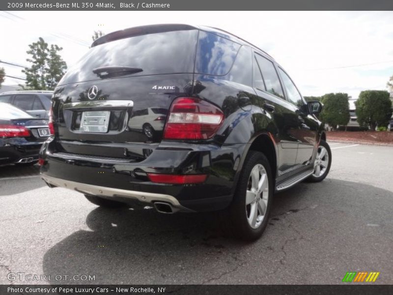 Black / Cashmere 2009 Mercedes-Benz ML 350 4Matic