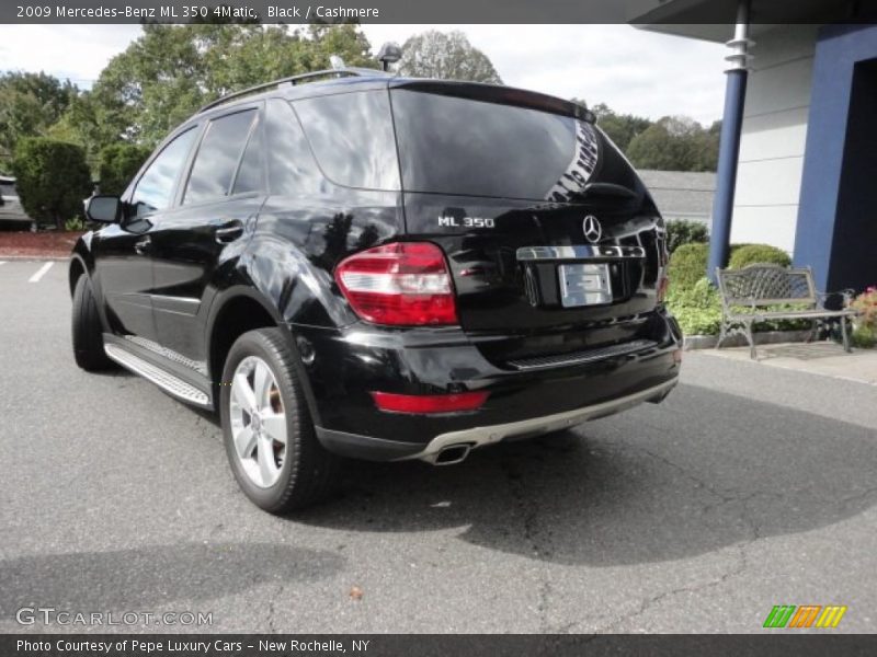 Black / Cashmere 2009 Mercedes-Benz ML 350 4Matic
