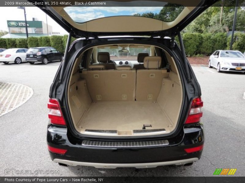 Black / Cashmere 2009 Mercedes-Benz ML 350 4Matic