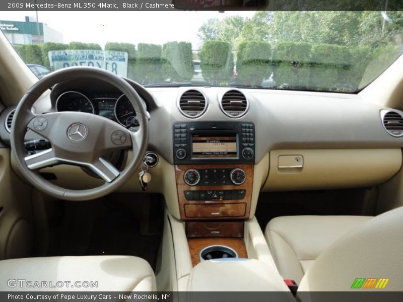 Black / Cashmere 2009 Mercedes-Benz ML 350 4Matic