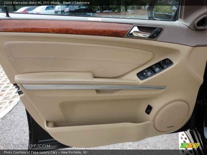 Black / Cashmere 2009 Mercedes-Benz ML 350 4Matic