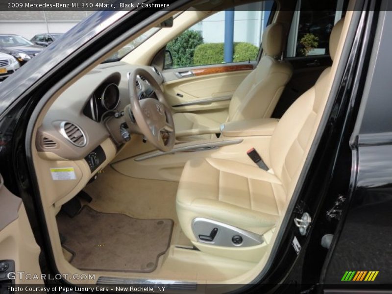 Black / Cashmere 2009 Mercedes-Benz ML 350 4Matic