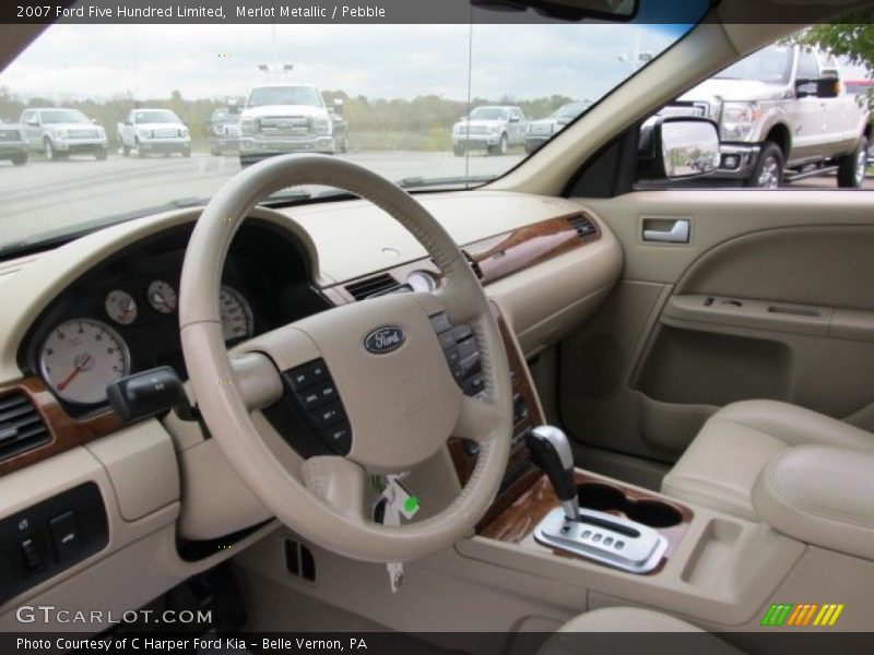 Merlot Metallic / Pebble 2007 Ford Five Hundred Limited
