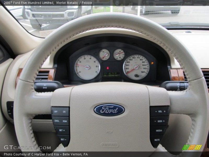 Merlot Metallic / Pebble 2007 Ford Five Hundred Limited