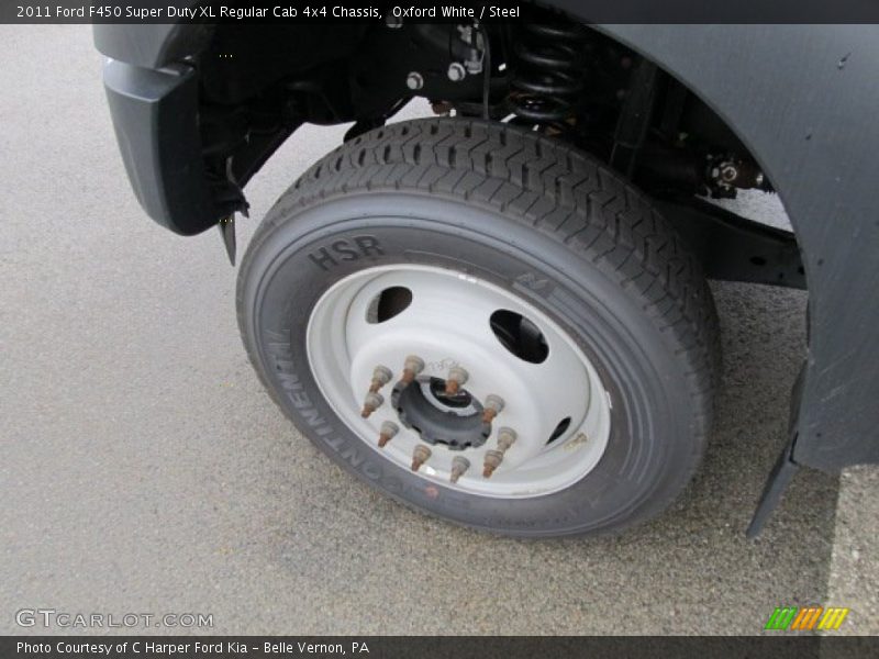  2011 F450 Super Duty XL Regular Cab 4x4 Chassis Wheel