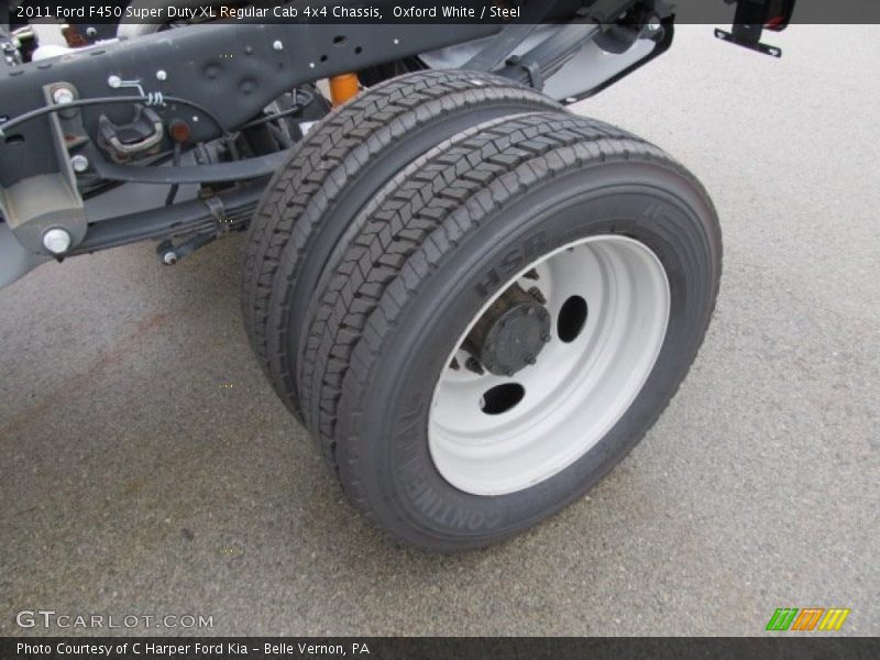  2011 F450 Super Duty XL Regular Cab 4x4 Chassis Wheel