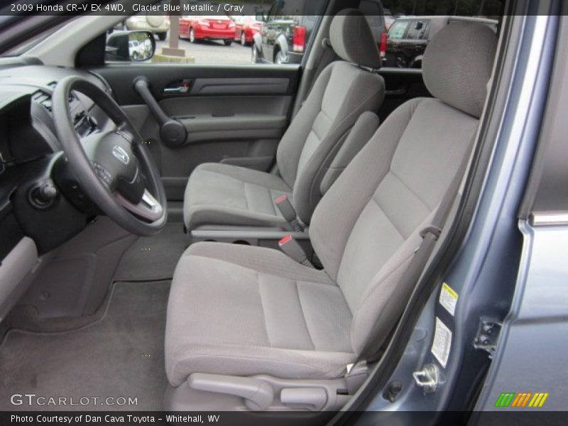  2009 CR-V EX 4WD Gray Interior