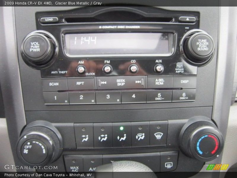 Controls of 2009 CR-V EX 4WD