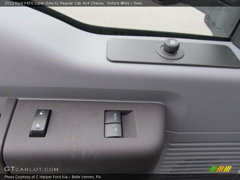 Oxford White / Steel 2011 Ford F450 Super Duty XL Regular Cab 4x4 Chassis