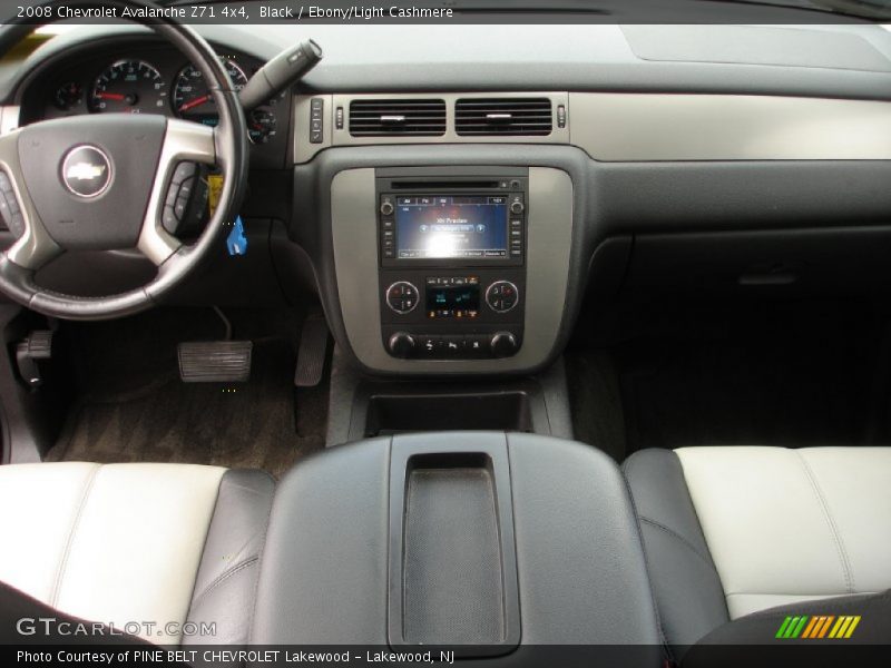 Black / Ebony/Light Cashmere 2008 Chevrolet Avalanche Z71 4x4