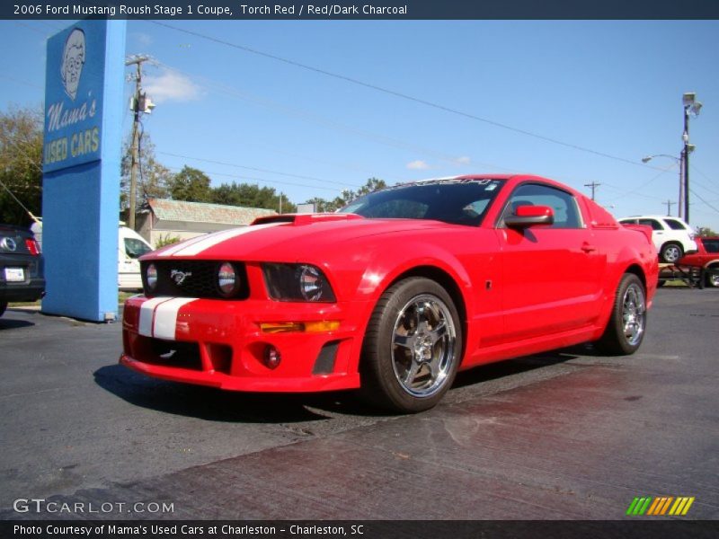 Torch Red / Red/Dark Charcoal 2006 Ford Mustang Roush Stage 1 Coupe
