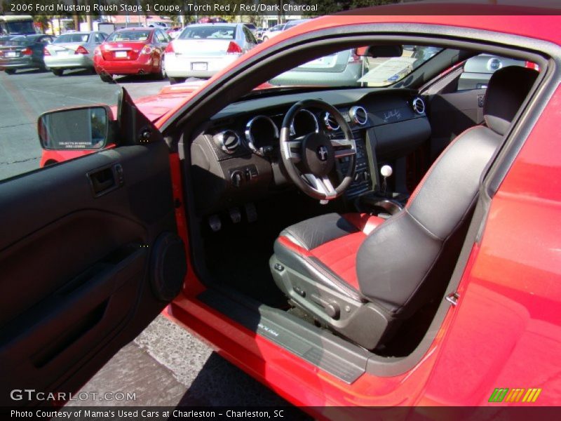 Torch Red / Red/Dark Charcoal 2006 Ford Mustang Roush Stage 1 Coupe