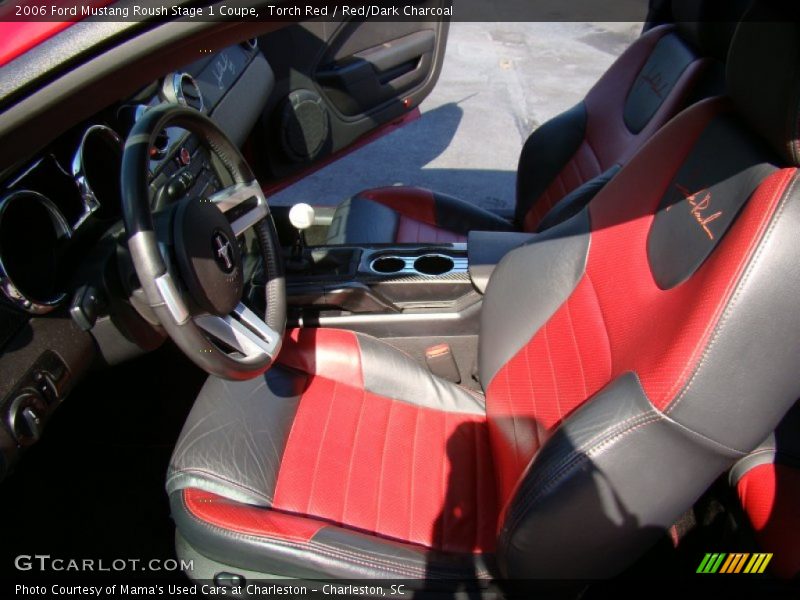Torch Red / Red/Dark Charcoal 2006 Ford Mustang Roush Stage 1 Coupe