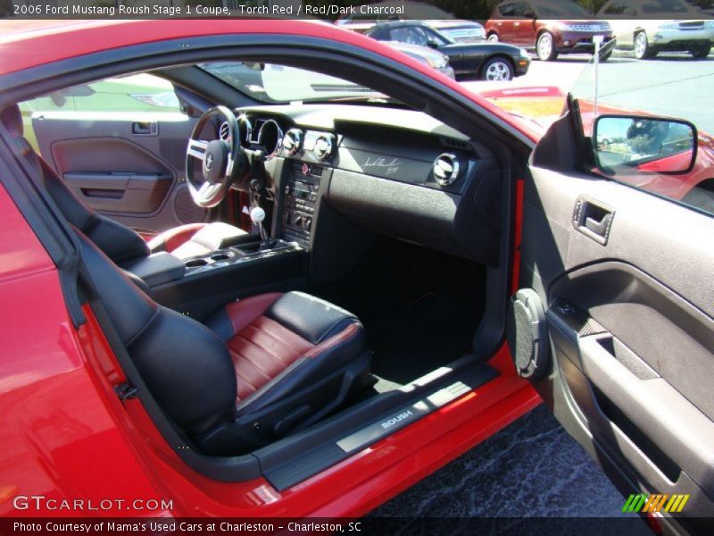 Torch Red / Red/Dark Charcoal 2006 Ford Mustang Roush Stage 1 Coupe