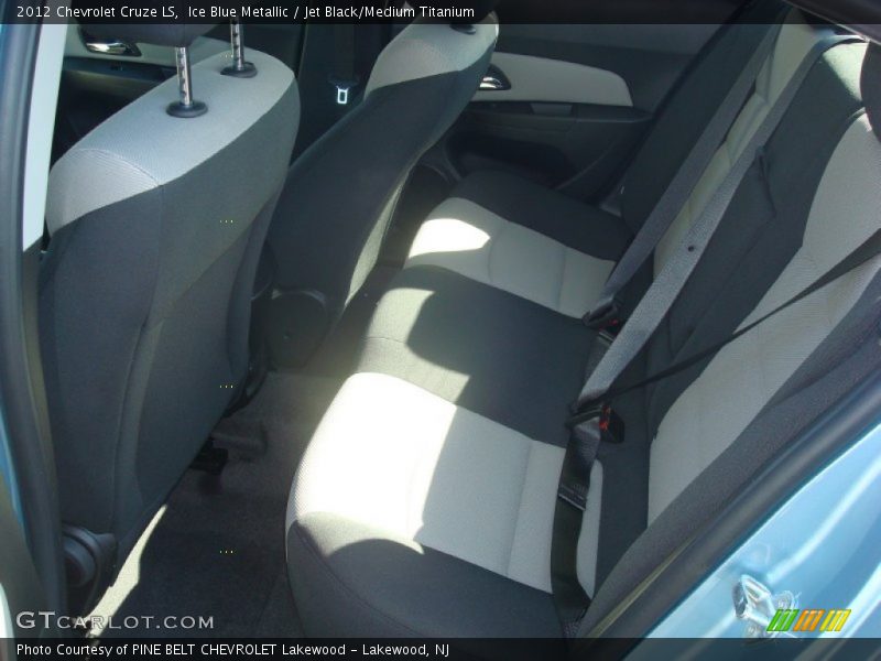 Ice Blue Metallic / Jet Black/Medium Titanium 2012 Chevrolet Cruze LS
