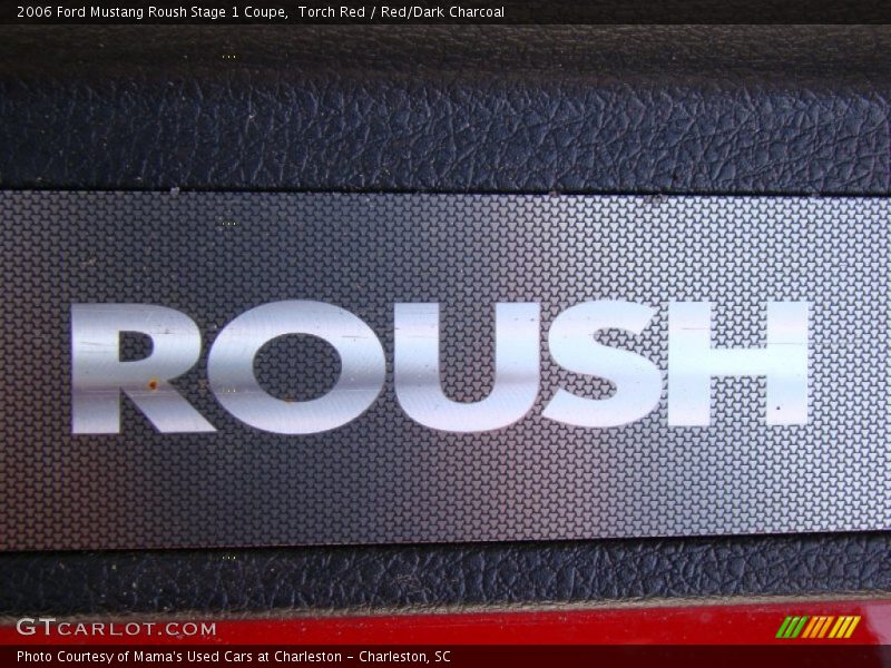 Torch Red / Red/Dark Charcoal 2006 Ford Mustang Roush Stage 1 Coupe