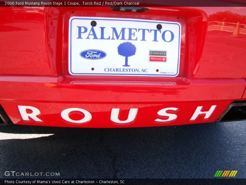 Torch Red / Red/Dark Charcoal 2006 Ford Mustang Roush Stage 1 Coupe