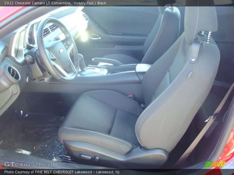 Victory Red / Black 2012 Chevrolet Camaro LT Convertible