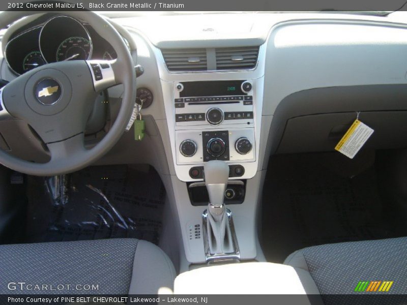 Black Granite Metallic / Titanium 2012 Chevrolet Malibu LS