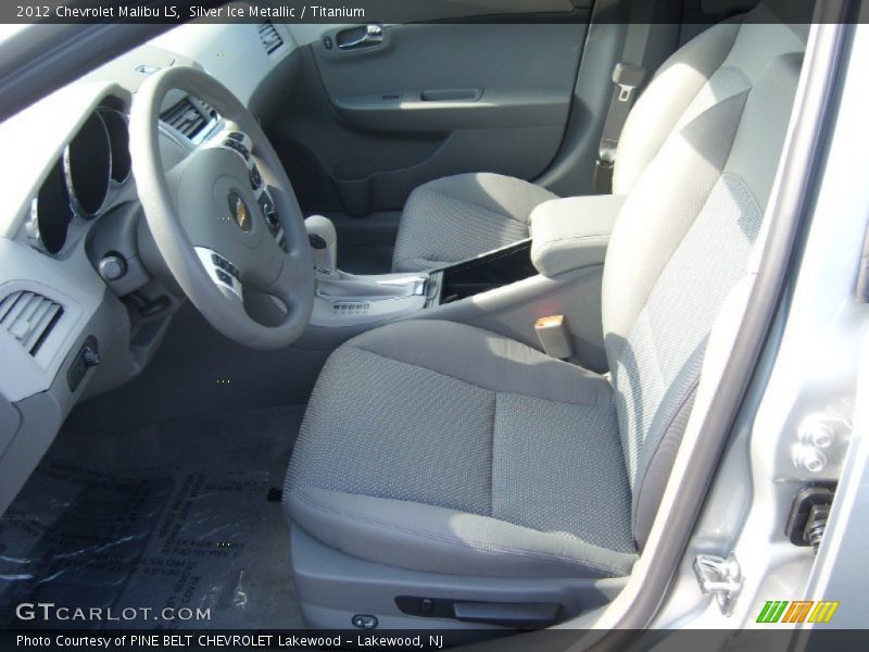 Silver Ice Metallic / Titanium 2012 Chevrolet Malibu LS