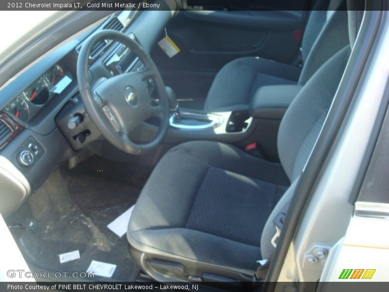 Gold Mist Metallic / Ebony 2012 Chevrolet Impala LT