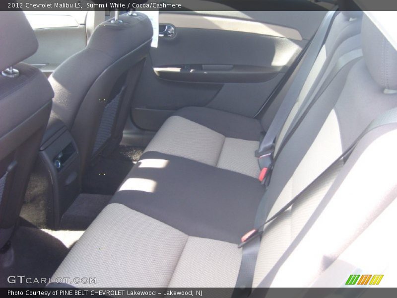 Summit White / Cocoa/Cashmere 2012 Chevrolet Malibu LS