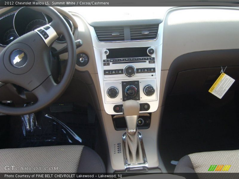 Summit White / Cocoa/Cashmere 2012 Chevrolet Malibu LS