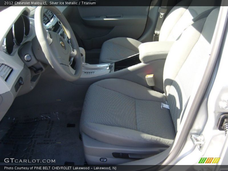 Silver Ice Metallic / Titanium 2012 Chevrolet Malibu LS