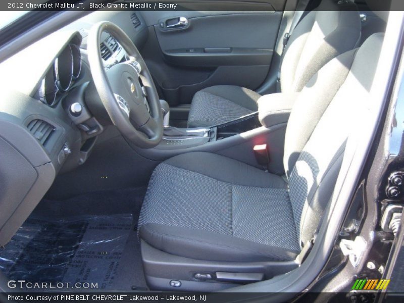 Black Granite Metallic / Ebony 2012 Chevrolet Malibu LT