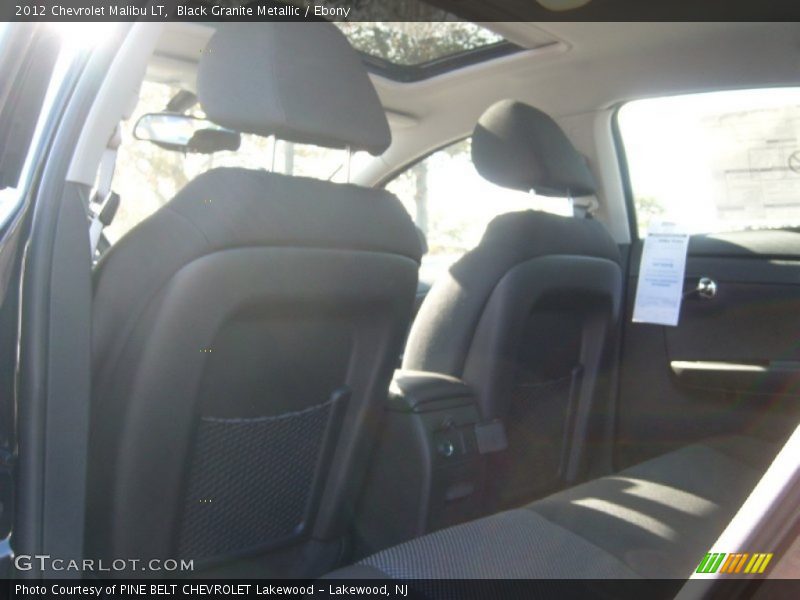 Black Granite Metallic / Ebony 2012 Chevrolet Malibu LT