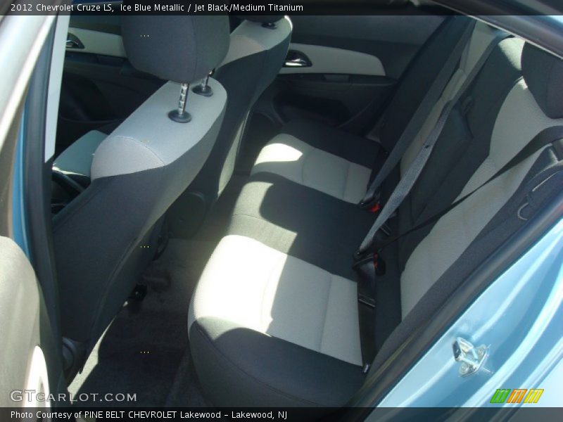 Ice Blue Metallic / Jet Black/Medium Titanium 2012 Chevrolet Cruze LS