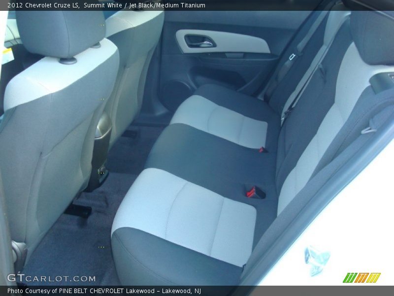 Summit White / Jet Black/Medium Titanium 2012 Chevrolet Cruze LS