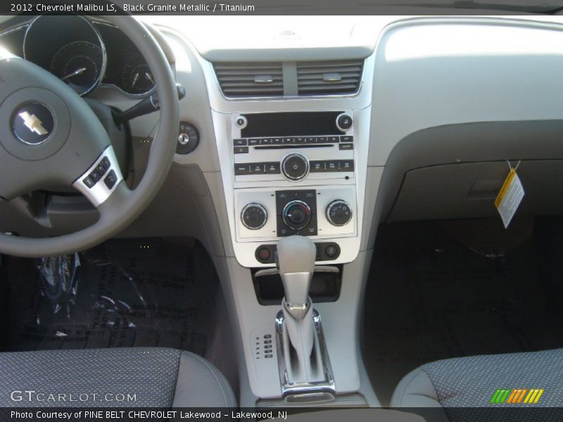 Black Granite Metallic / Titanium 2012 Chevrolet Malibu LS