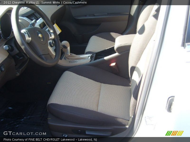 Summit White / Cocoa/Cashmere 2012 Chevrolet Malibu LS
