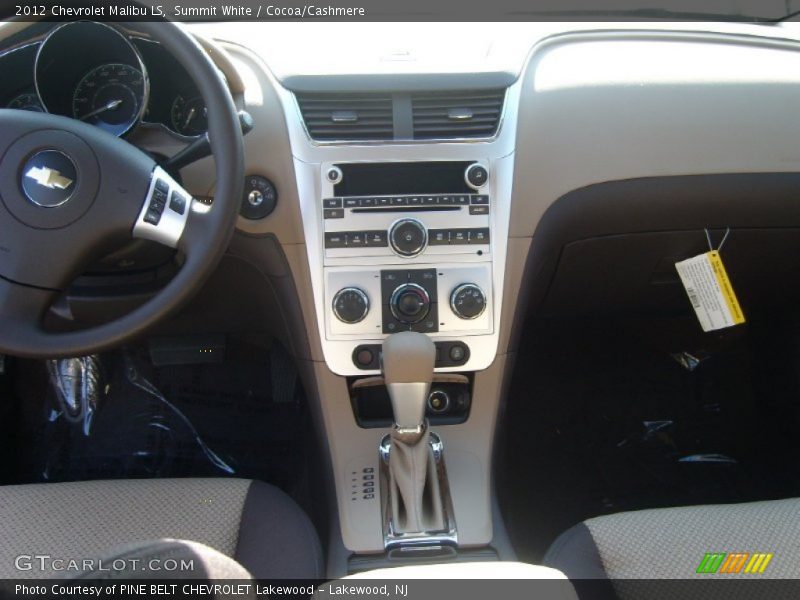 Summit White / Cocoa/Cashmere 2012 Chevrolet Malibu LS