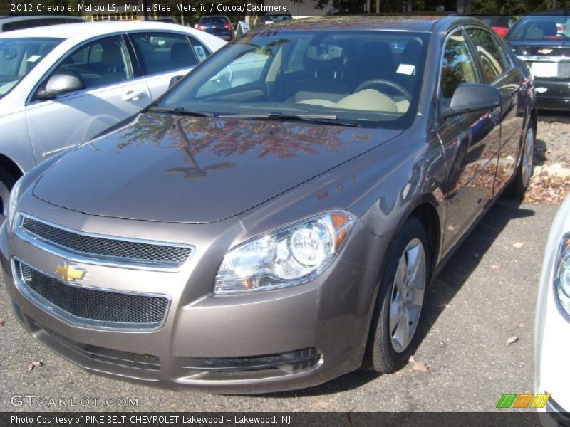 Mocha Steel Metallic / Cocoa/Cashmere 2012 Chevrolet Malibu LS