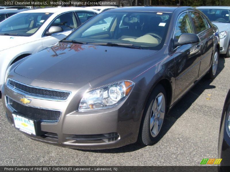 Mocha Steel Metallic / Cocoa/Cashmere 2012 Chevrolet Malibu LS