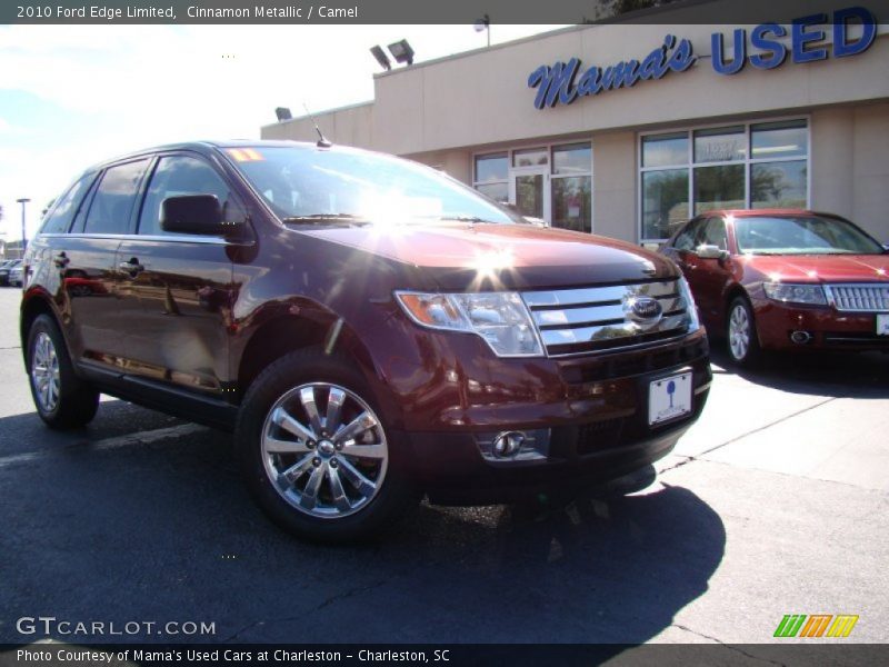 Cinnamon Metallic / Camel 2010 Ford Edge Limited