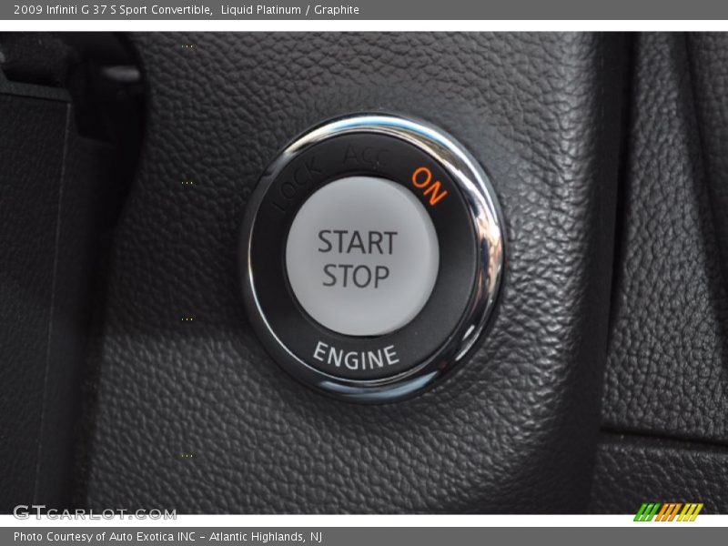 Liquid Platinum / Graphite 2009 Infiniti G 37 S Sport Convertible