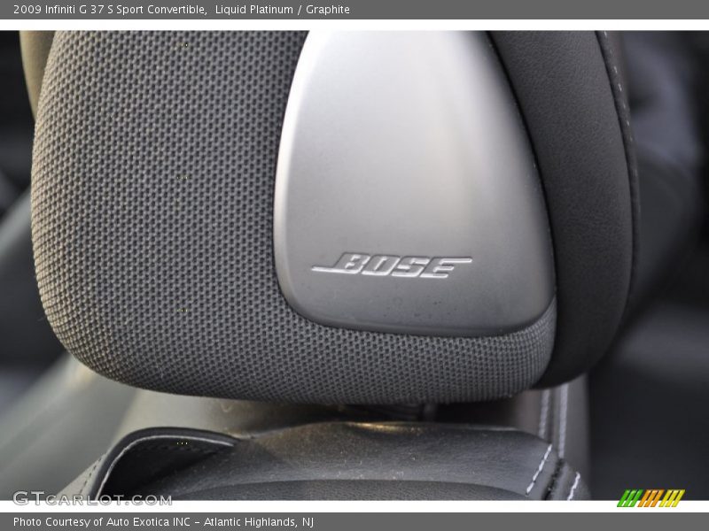 Liquid Platinum / Graphite 2009 Infiniti G 37 S Sport Convertible