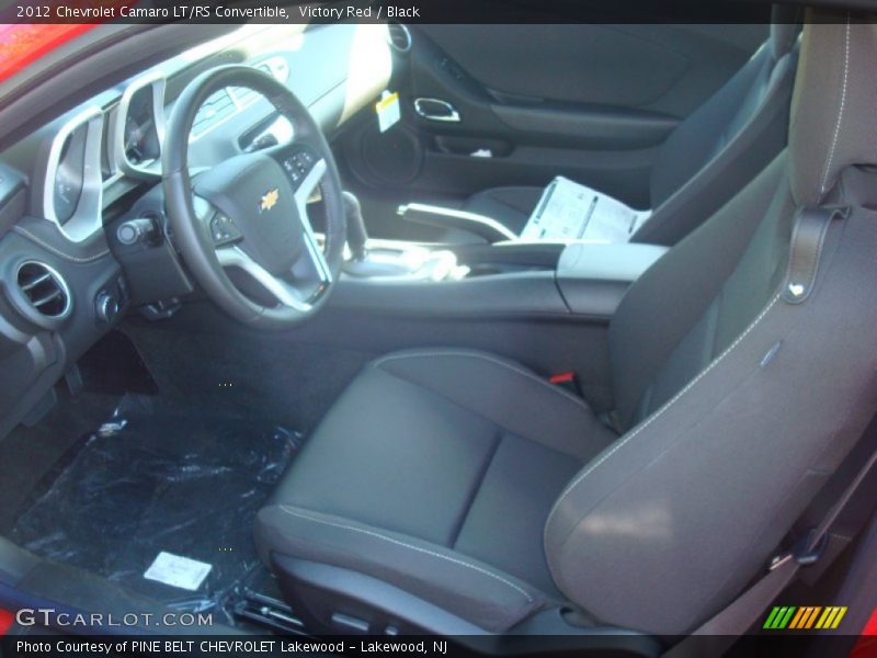 Victory Red / Black 2012 Chevrolet Camaro LT/RS Convertible