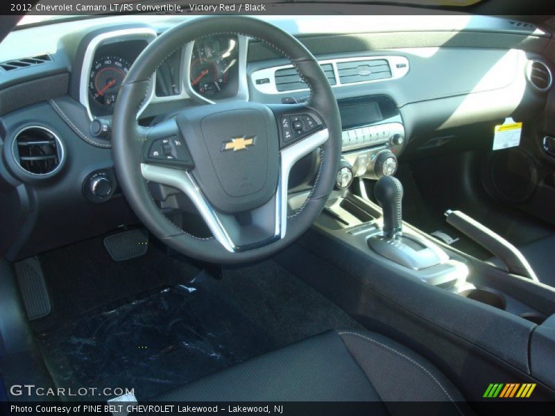 Victory Red / Black 2012 Chevrolet Camaro LT/RS Convertible