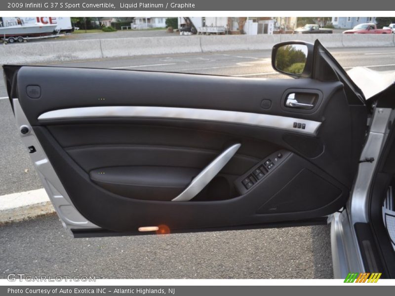 Door Panel of 2009 G 37 S Sport Convertible