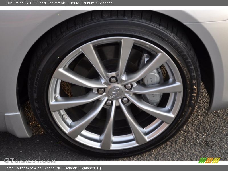  2009 G 37 S Sport Convertible Wheel