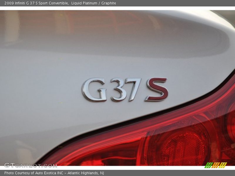  2009 G 37 S Sport Convertible Logo
