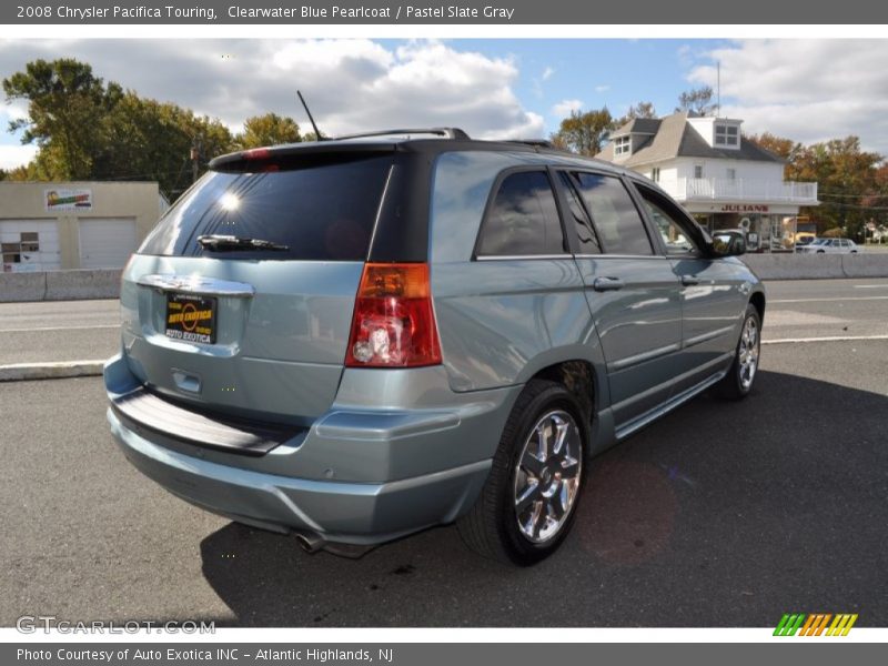 Clearwater Blue Pearlcoat / Pastel Slate Gray 2008 Chrysler Pacifica Touring