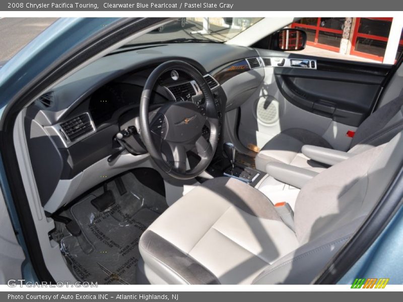 Clearwater Blue Pearlcoat / Pastel Slate Gray 2008 Chrysler Pacifica Touring