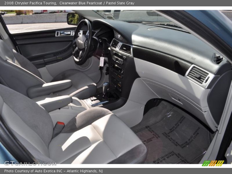 Clearwater Blue Pearlcoat / Pastel Slate Gray 2008 Chrysler Pacifica Touring