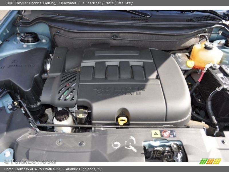 Clearwater Blue Pearlcoat / Pastel Slate Gray 2008 Chrysler Pacifica Touring